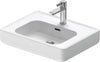 Lavatório de bancada Duravit Soleil, 56 cm, branco alto brilho