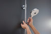 Duravit sistema de duche com termostato e prateleira de vidro