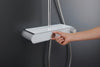 Duravit sistema de duche com termostato e prateleira de vidro