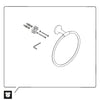 Duravit Starck T anel de toalha