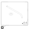 Duravit Universal braço de duche