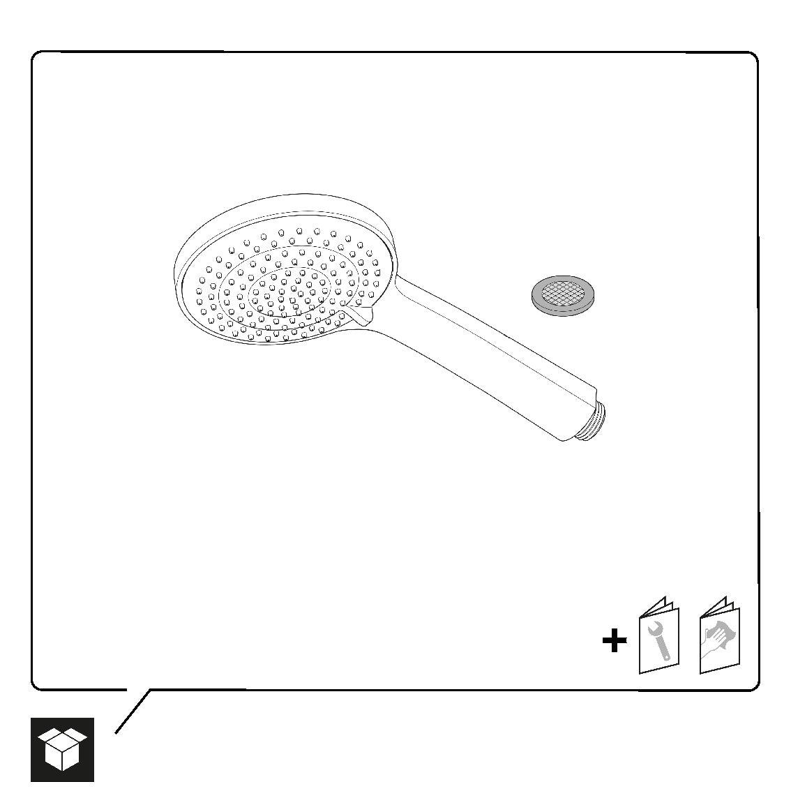 Chuveiro de mão universal Duravit