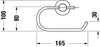 Duravit D-Code suporte para rolo de papel para 1 rolo 