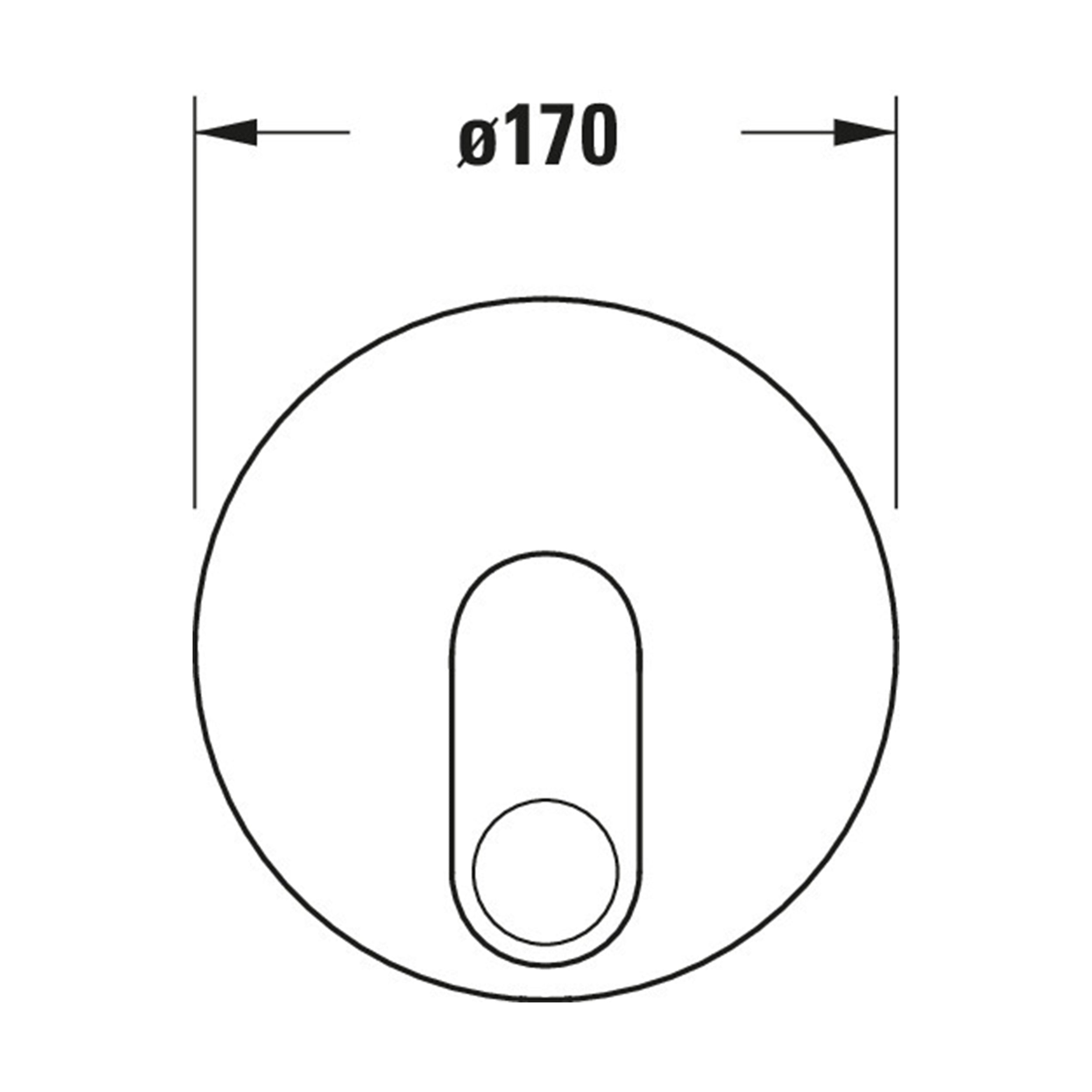 Misturadora de duche Duravit B.3, encastrável, 1 consumidor, cromada