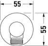 Duravit Universal curva de ligação à parede