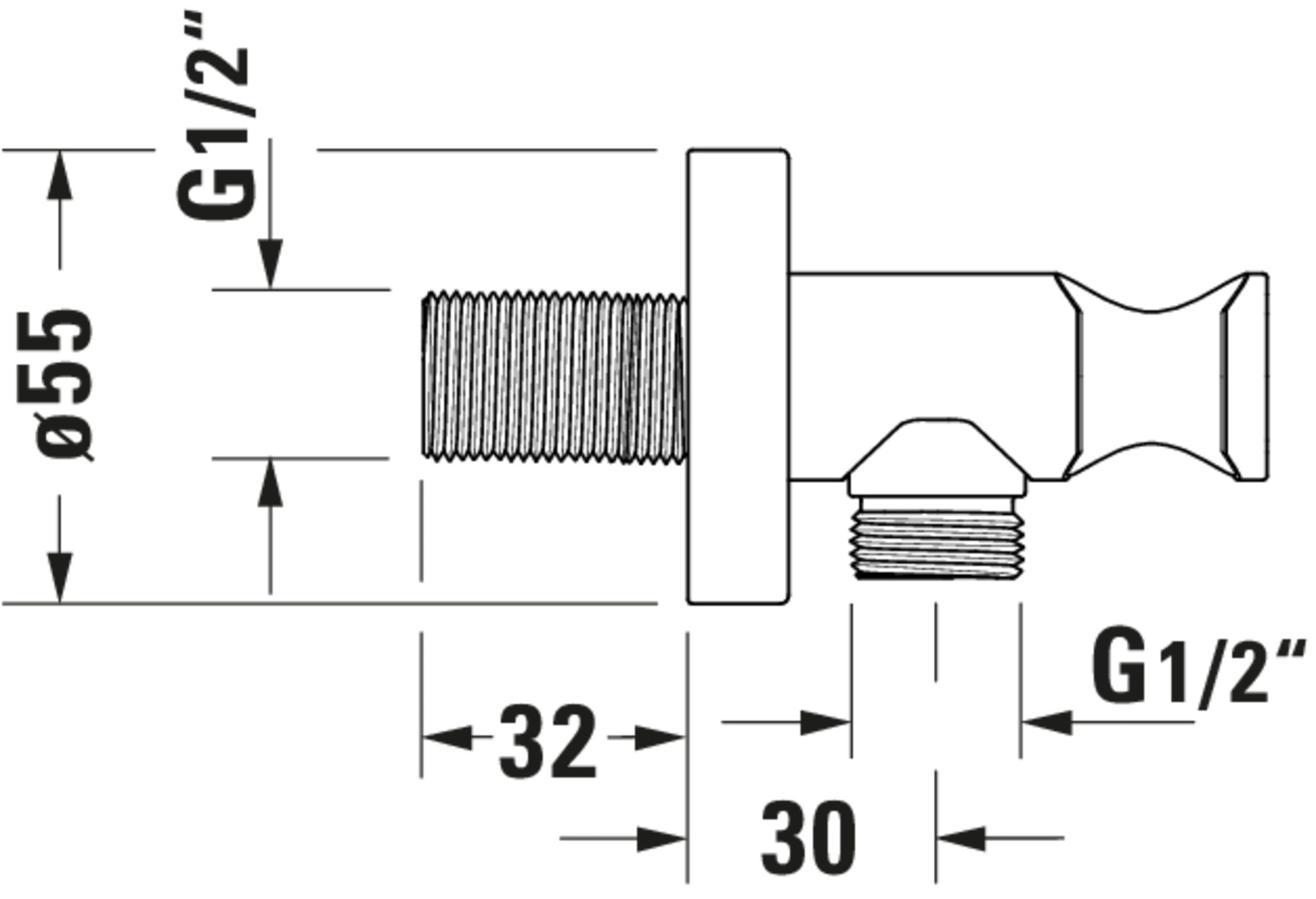 Misturador de banheira Duravit com termostato