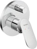 Conjunto de misturadora monocomando oculta Duravit Wave