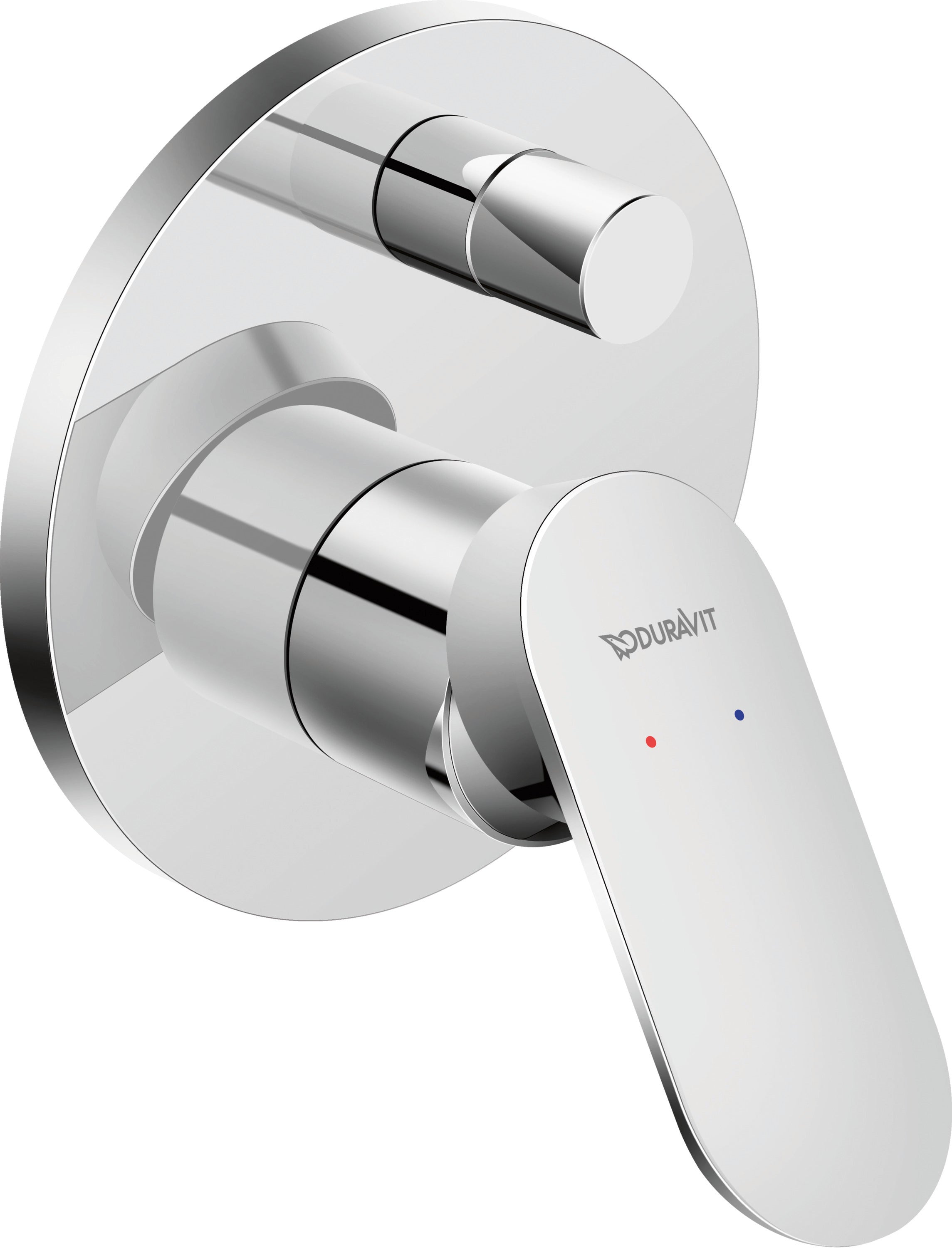 Conjunto de misturadora monocomando oculta Duravit Wave