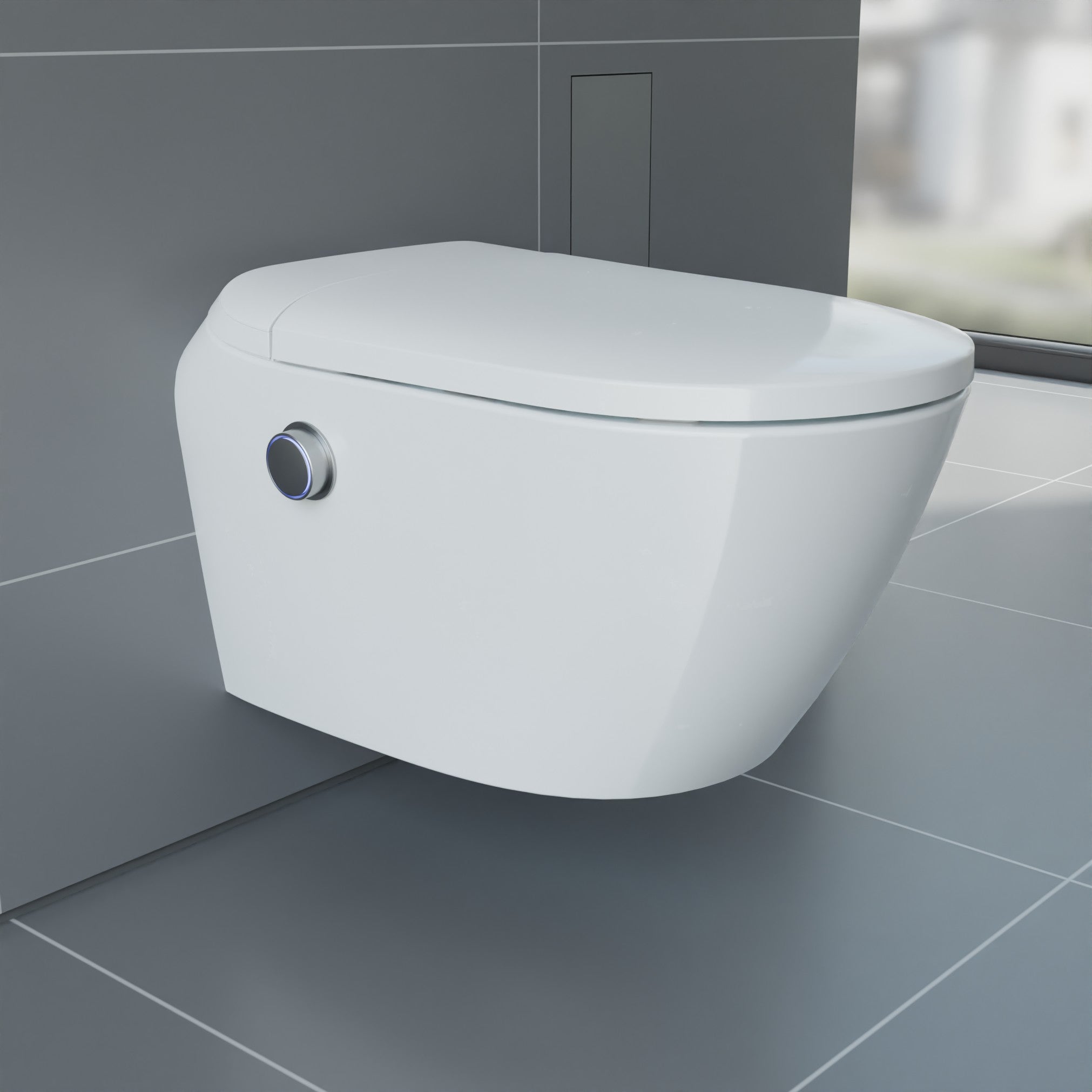 Conjunto completo de sanita com chuveiro T640 PRO com elemento de instalação Geberit Duofix