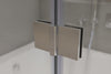 Chuveiro Nano vidro real 6mm NT209 - 120 x 140 cm - cor do perfil seleccionável