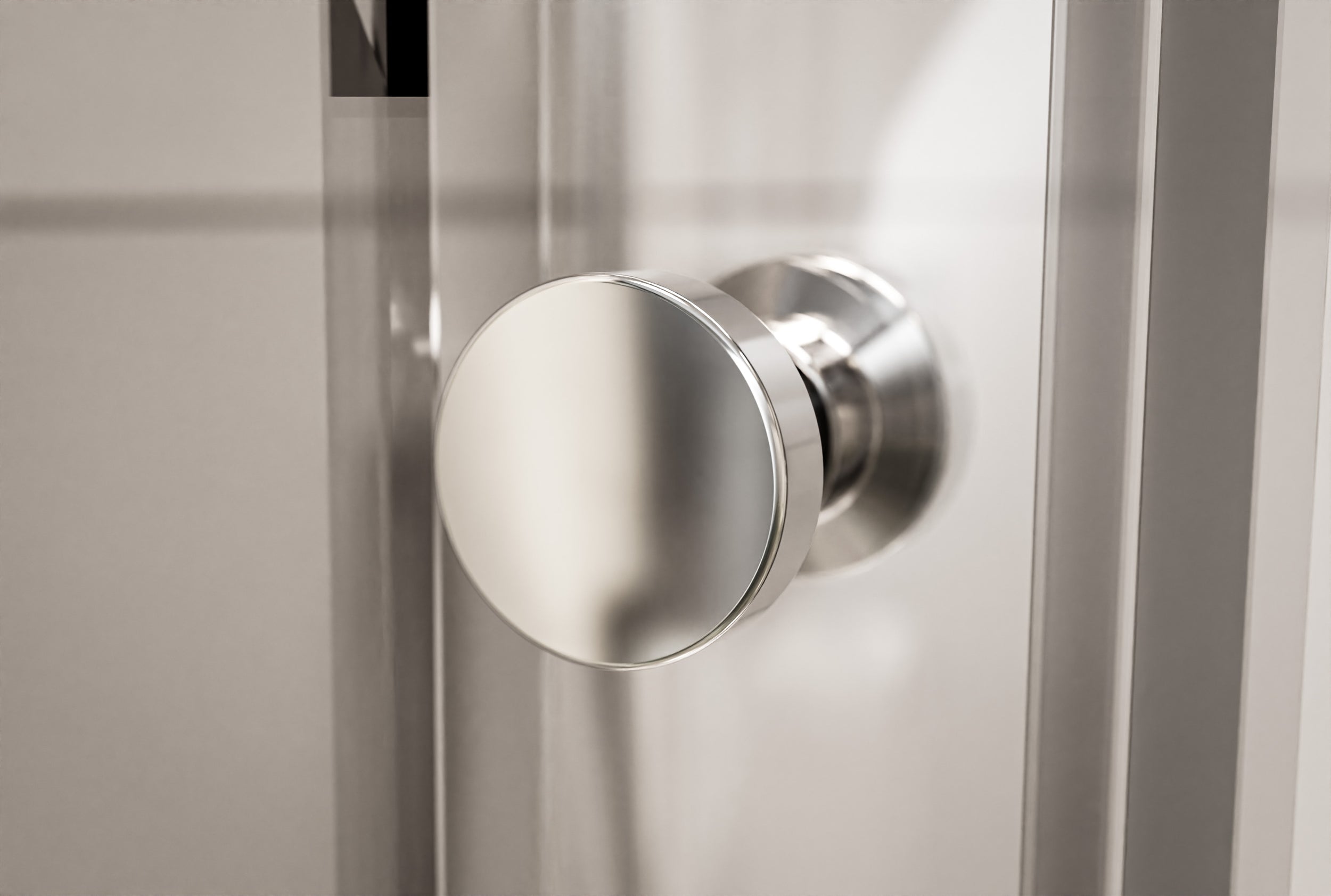 Chuveiro redondo NT509 com portas de correr