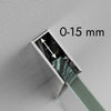 Divisória de duche Walk-In Nano real glass EX101