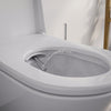 Conjunto completo de sanita com chuveiro higiénico PRO+ 1102 com elemento pré-instalado na parede Geberit Duofix
