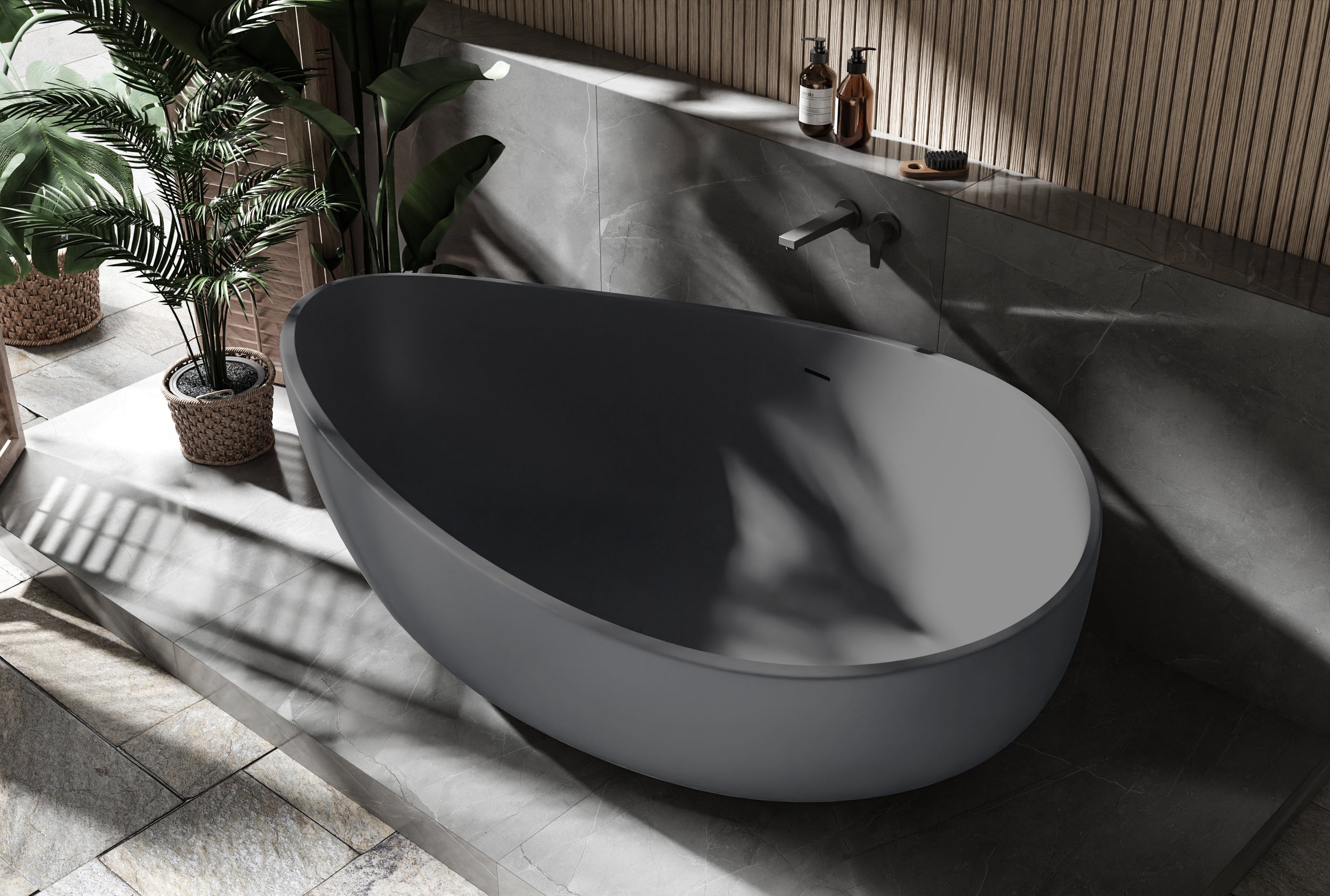 Banheira independente WAVE STONE