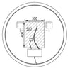 Espelho de luz LED 2712 - 2.0