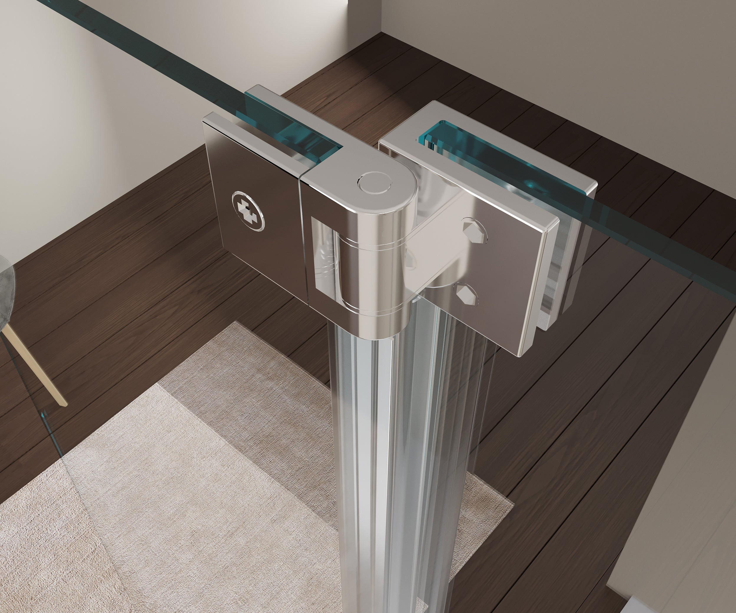 Divisória de duche Walk-In-Dusche Nano NT109