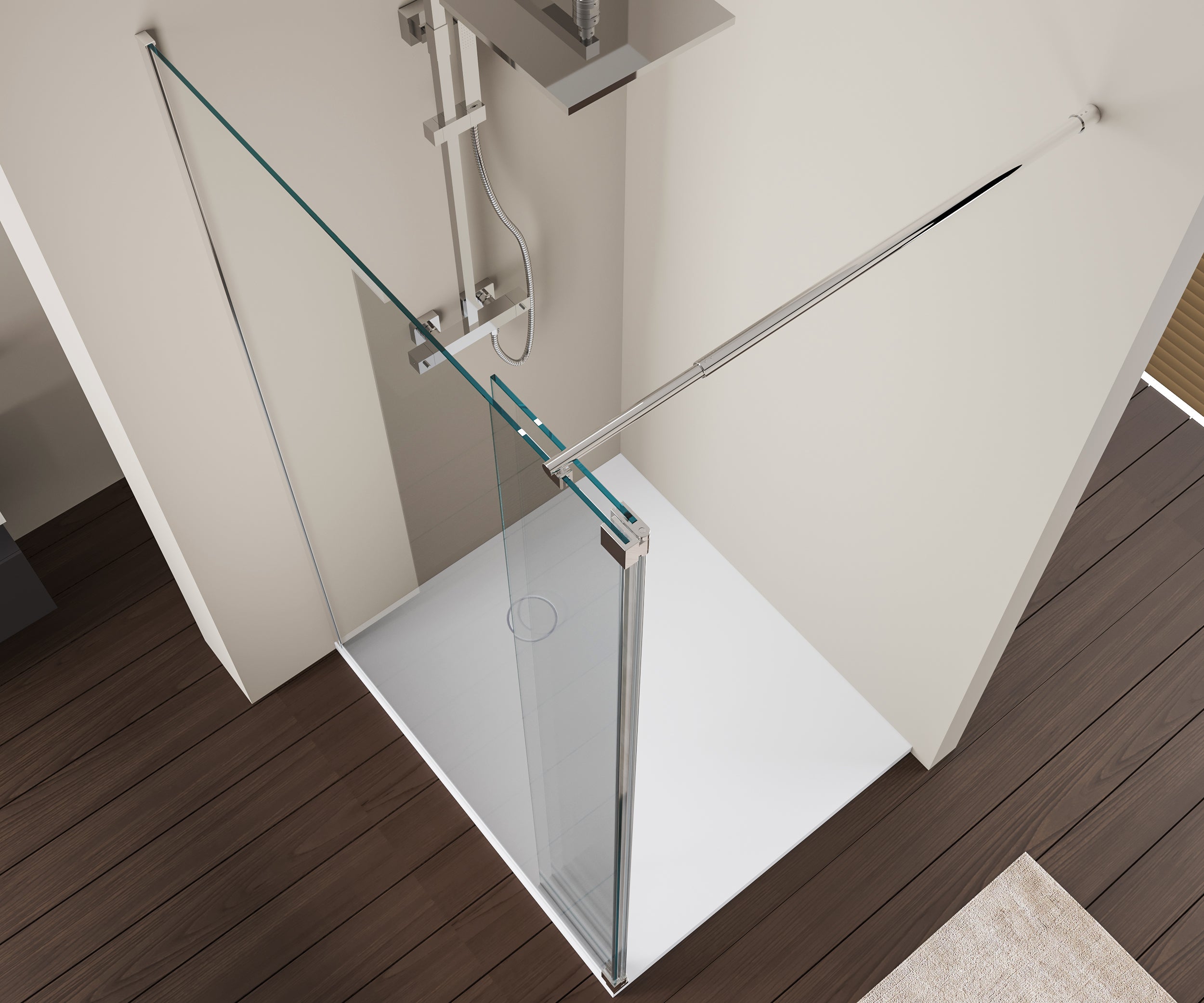 Divisória de duche Walk-In-Dusche Nano NT109