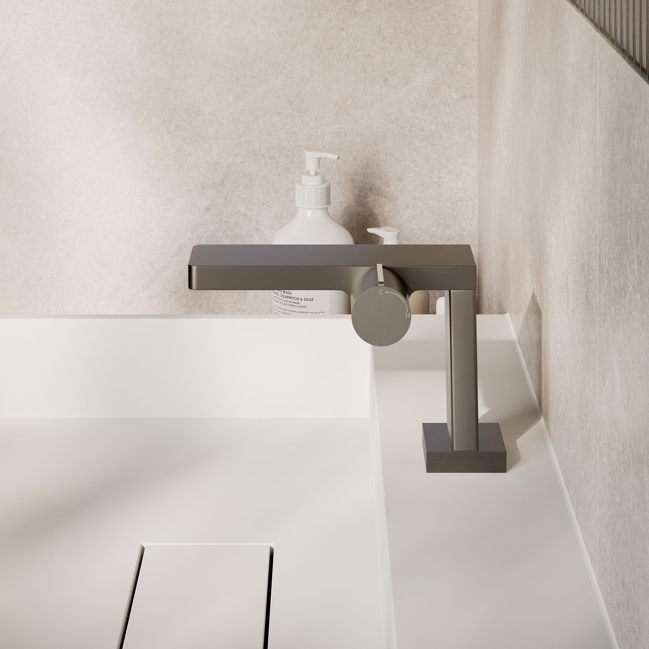 Misturadora de lavatório de design Torneira de casa de banho NT3110G