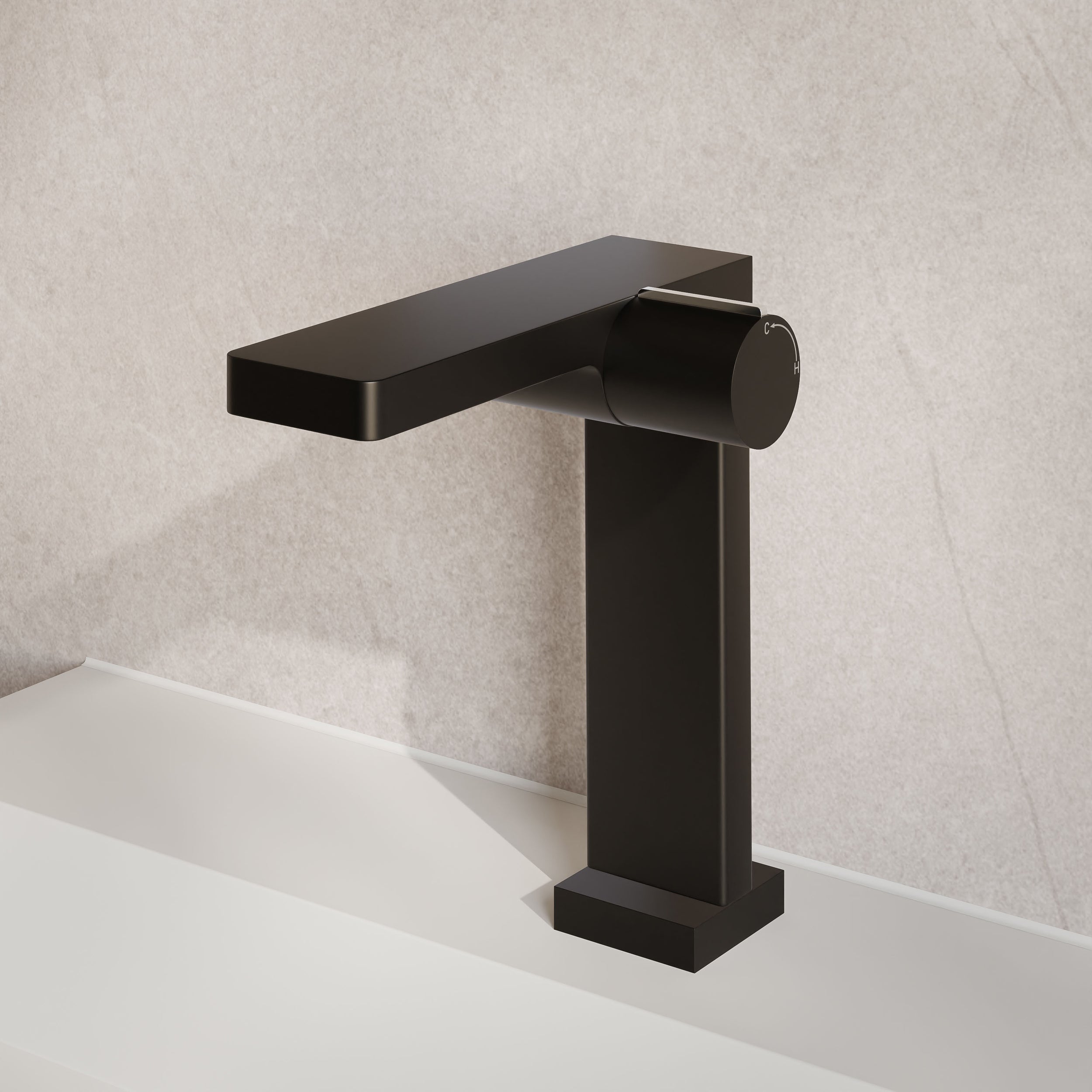 Torneira de lavatório de design Misturador de banheiro NT3220B