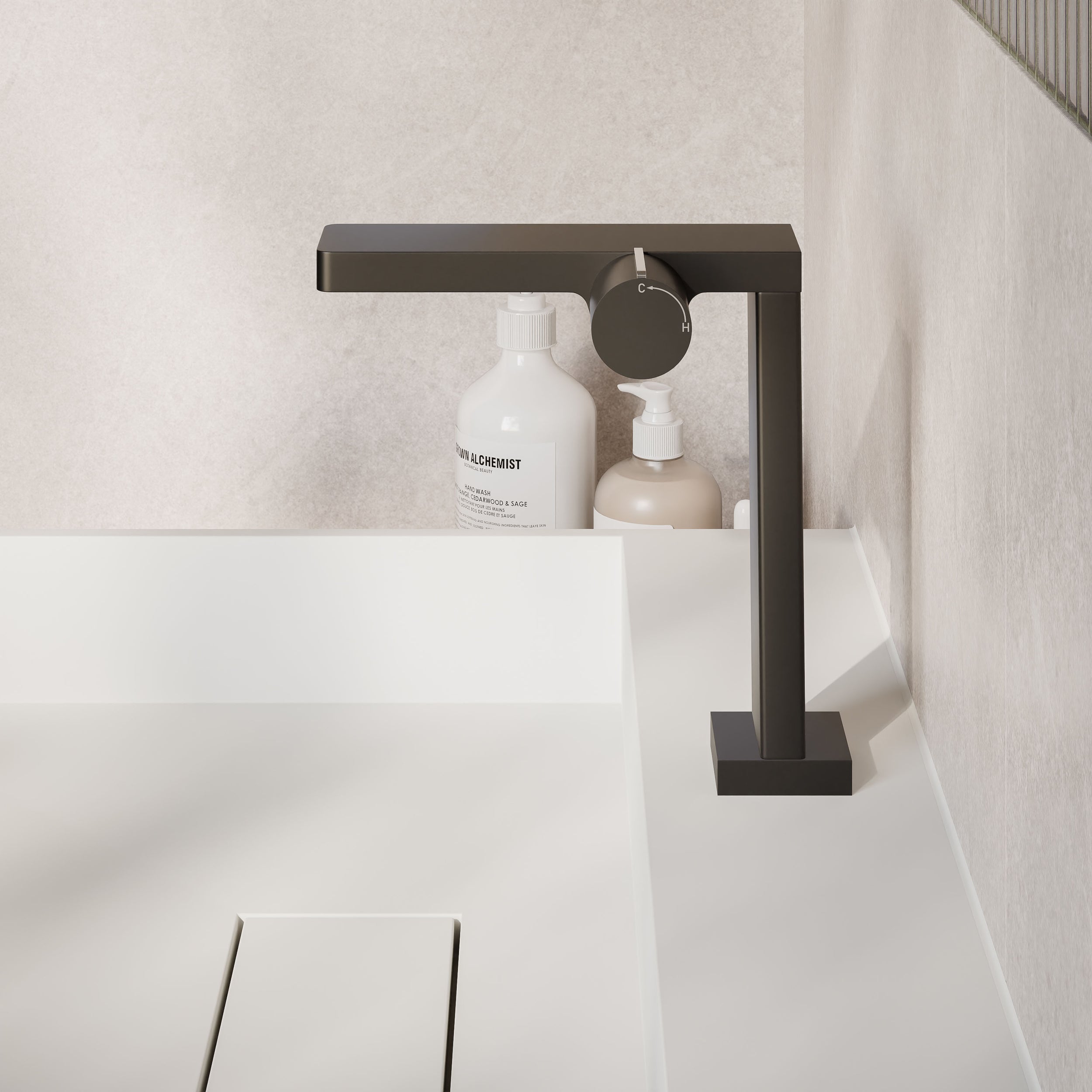 Torneira de lavatório de design Misturador de banheiro NT3220B