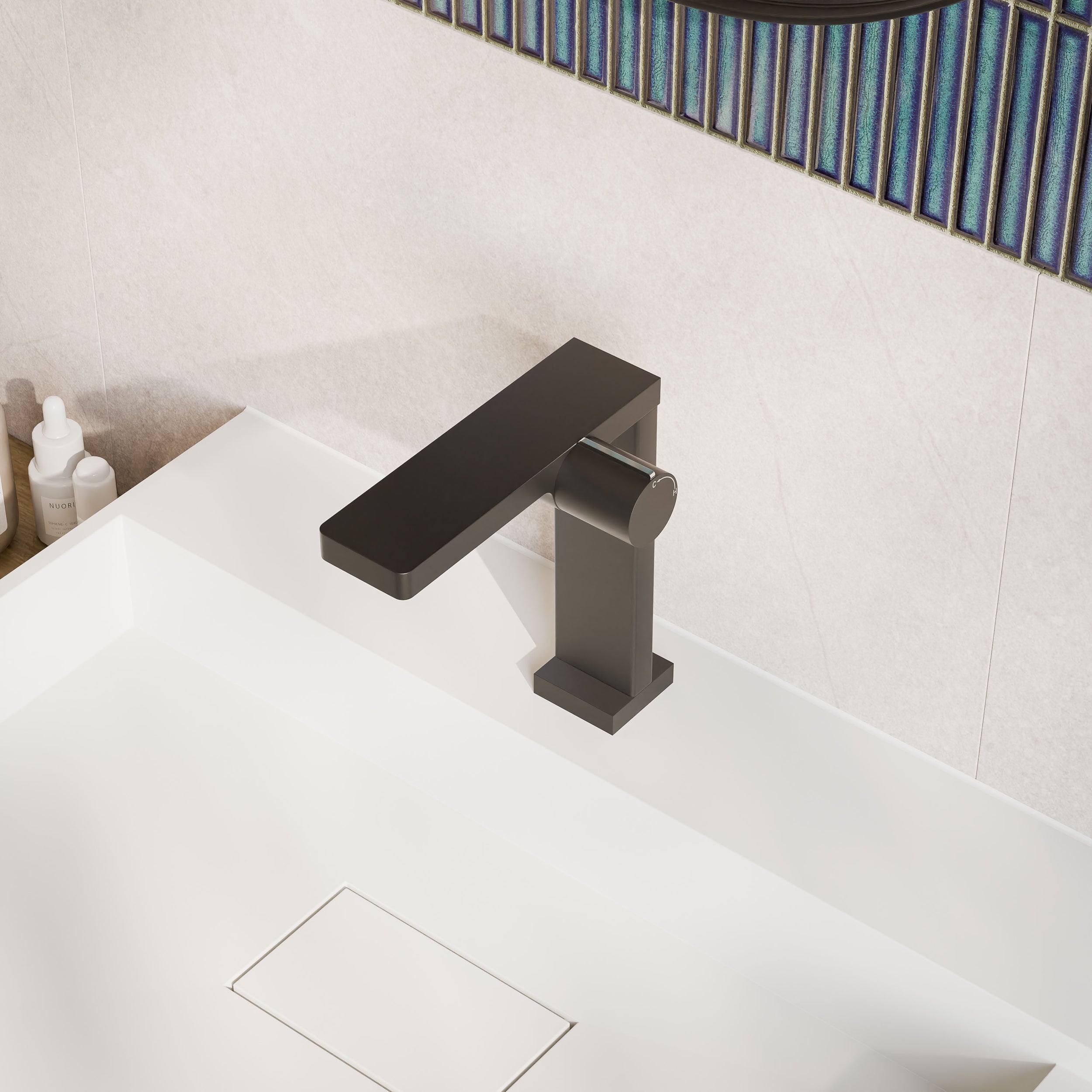 Torneira de lavatório de design Misturador de banheiro NT3220B