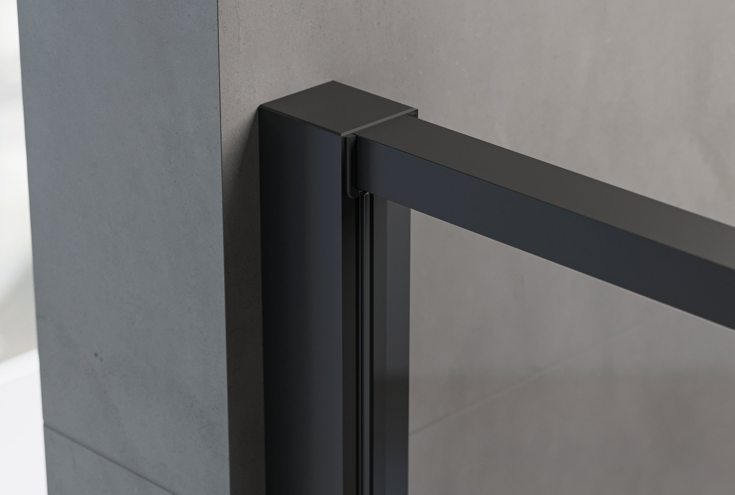 Duche de canto com porta giratória no painel fixo NT606 FLEX