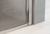 Chuveiro de encastrar com porta de batente - dois painéis fixos NT607 - FLEX