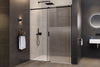 Chuveiro de alcova com porta de correr NT806 FLEX Preto mate