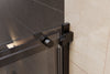 Chuveiro de canto com porta deslizante NT806 FLEX