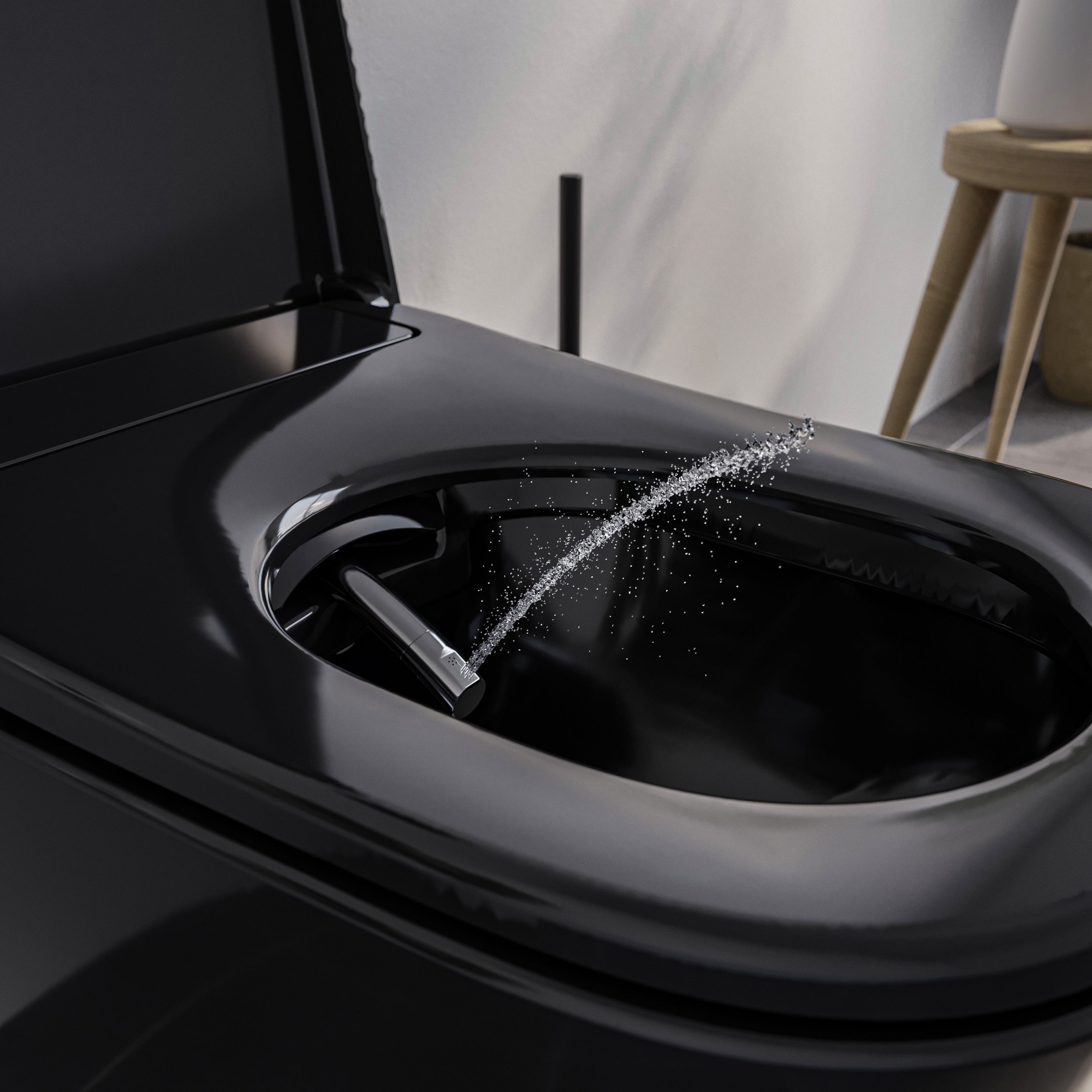 Conjunto completo de sanita com duche PRO+1104 com elemento de instalação pré-parede Geberit Duofix