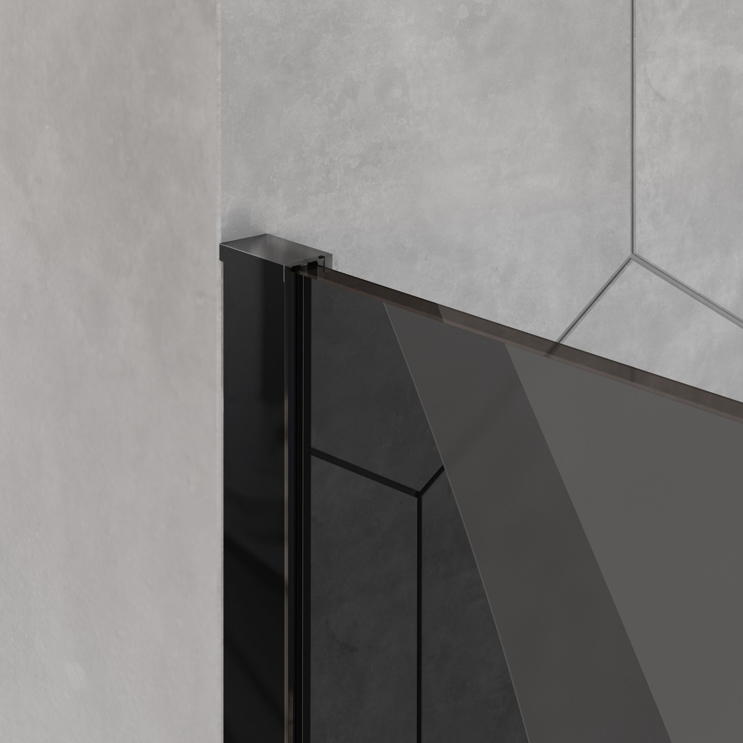 Nicho de parede em aço inoxidável BS153010 - 15 x 30 x 10 cm - cor seleccionável