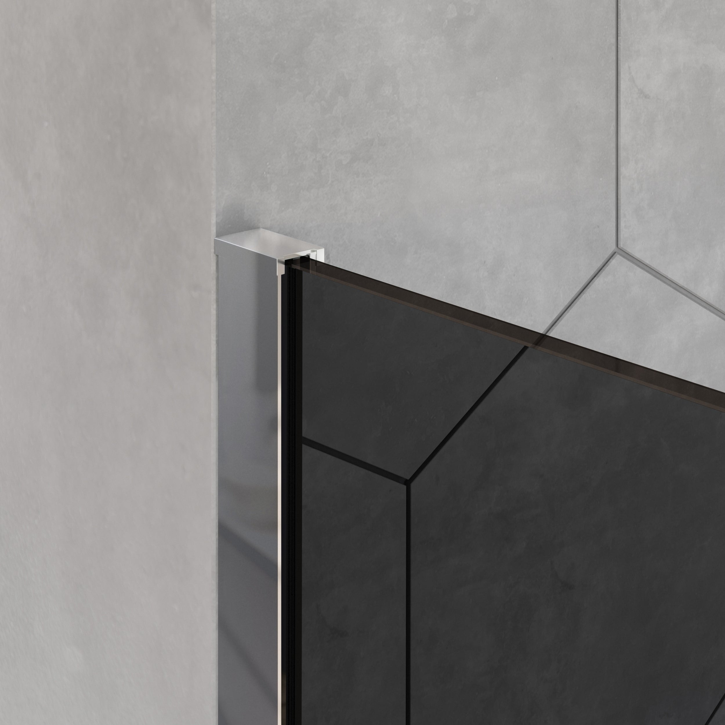 Divisória de duche Walk-In Nano real glass EX101