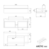 Móvel para pia ARCTIC 1200
