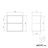 Prateleira de parede ARCTIC 480