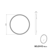 Conjunto de móveis para banheiro BELDIVO 80 cm com lavatório
