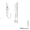 Conjunto de chuveiro barra de duche BS401