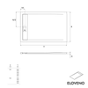 Duravit base de duche plana Eloveno