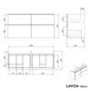 Armário de base LAVOA 120 cm