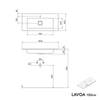 Armário de base LAVOA 100 cm