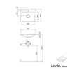 Armário de base LAVOA 60 cm
