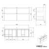 Armário de base VIREO 120 cm