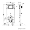 Pacote completo de WC 42: WC B-8030R Preto