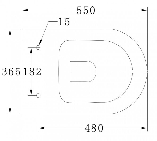 Pacote completo de WC 43: WC B-8030R em preto mate e assento de fecho suave