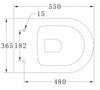 Pacote completo de WC 42: WC B-8030R Preto