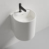 NT2440 lavatório de parede em fundição mineral
sem orifício para torneira - 40 x 42 x 45 cm