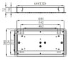 Chuveiro de chuva LED XXL DPG5030