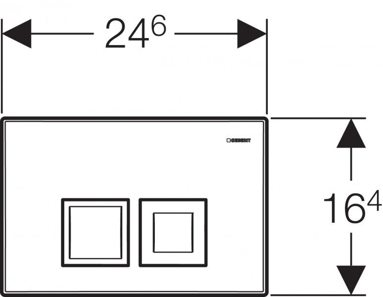 Geberit Duofix Basic elemento de pré-instalação