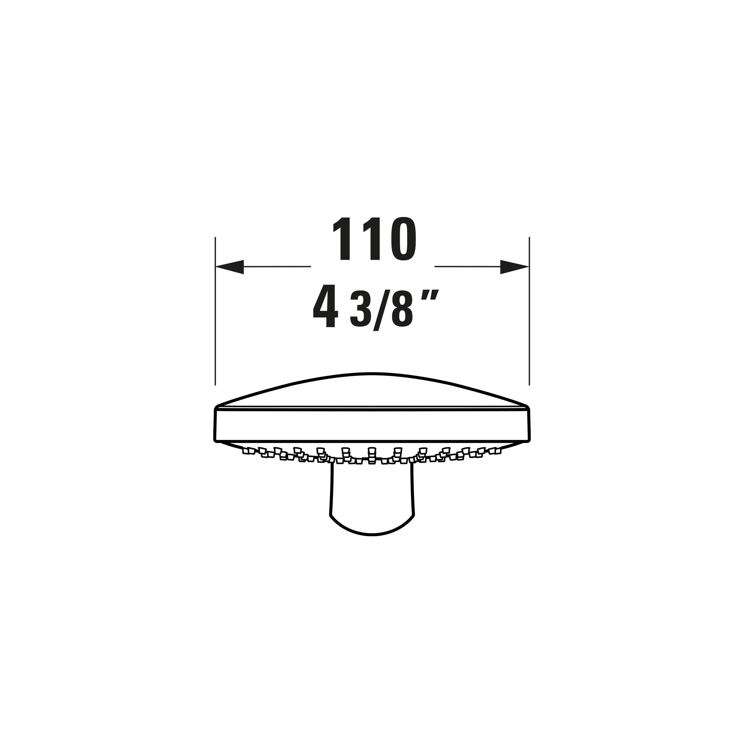 Duravit Tulum misturadora de duche embutida com chuveiro de chuva 