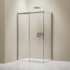 Porta de chuveiro deslizante e painel lateral DX806A FLEX