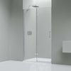 Duche de nicho com porta giratória em painel fixo NT403